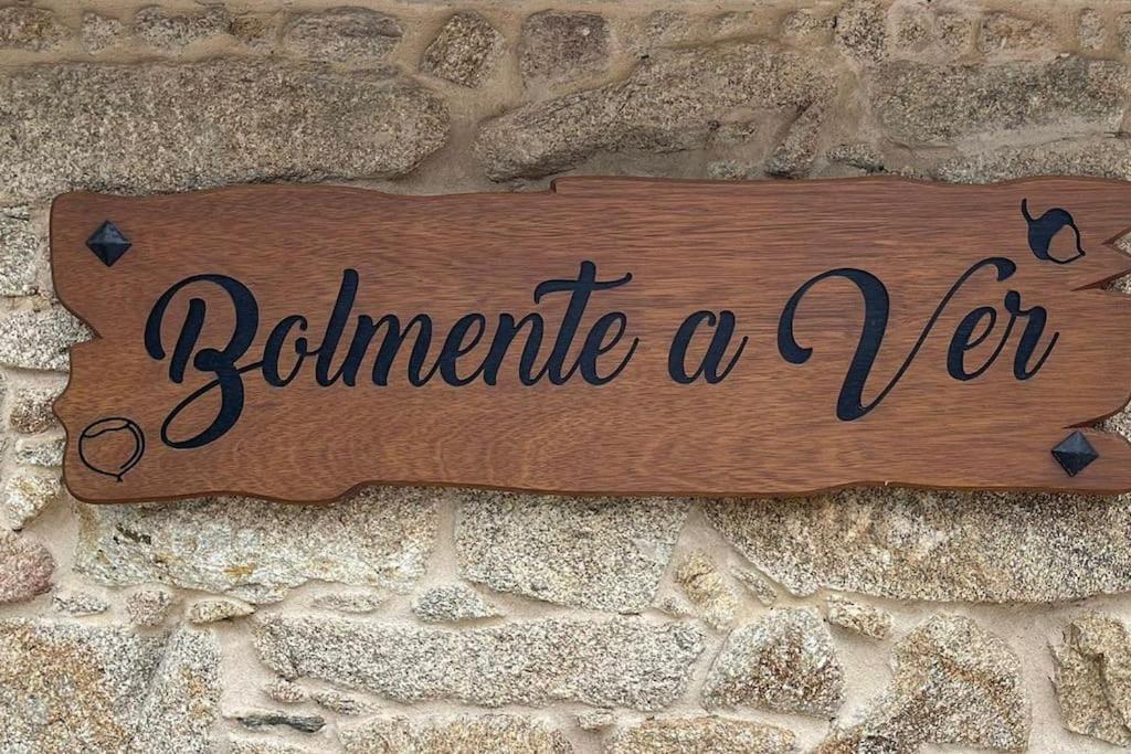 Casa Bolmente A Ver En La Ribeira Sacra. Villa Sober Exteriör bild