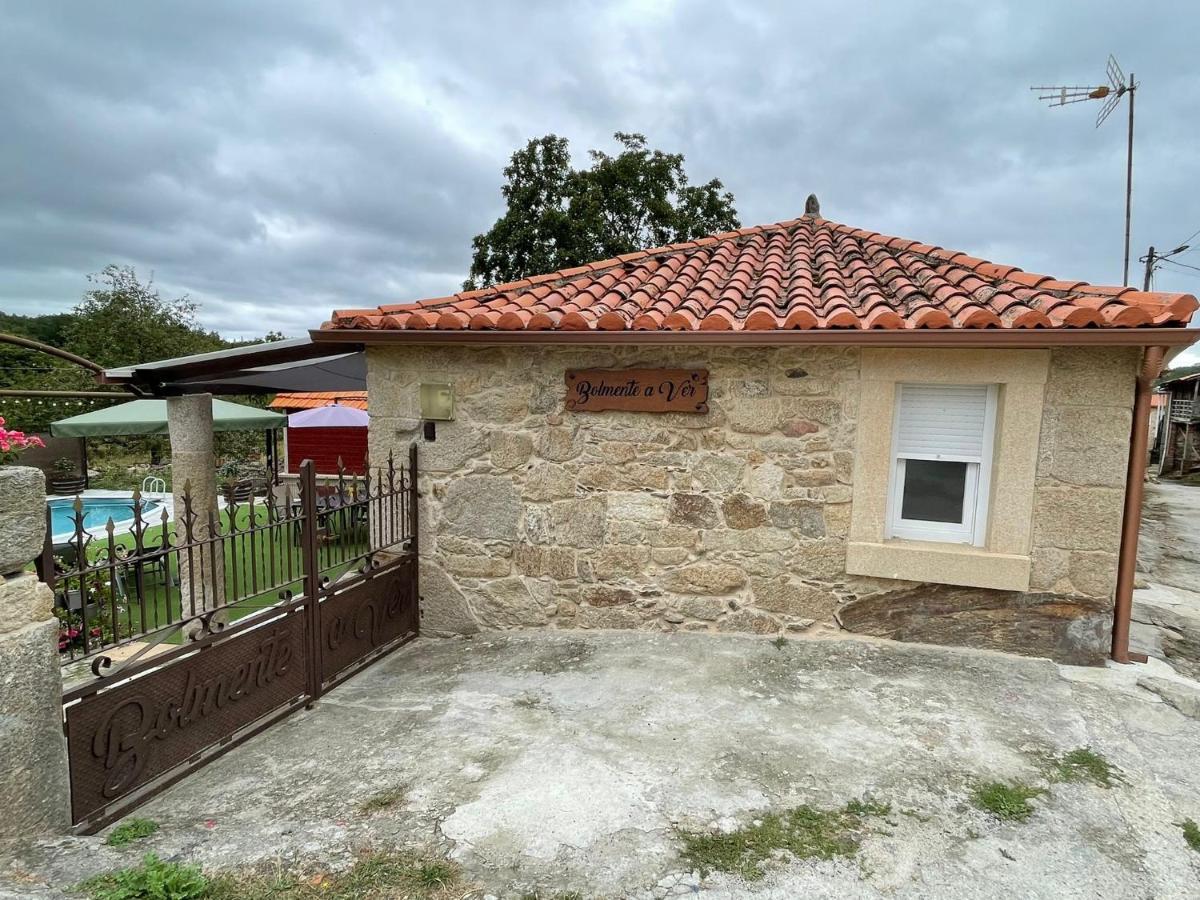 Casa Bolmente A Ver En La Ribeira Sacra. Villa Sober Exteriör bild